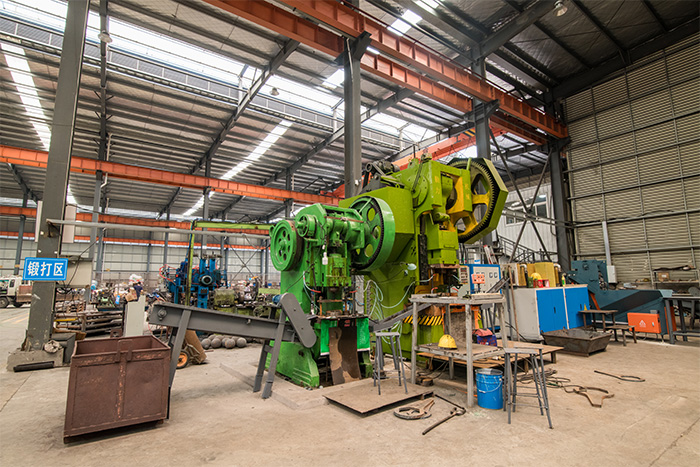 玉门网架配件-锥头加工车间